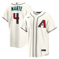 Arizona Diamondbacks Nike Ketel Marte Home Replica Baseball Jersey - Cream