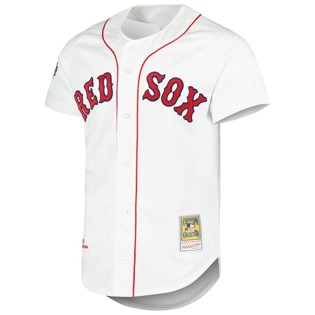 Boston Red Sox Mitchell & Ness David Ortiz Cooperstown Collection Authentic Baseball Jersey - White