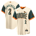 Baltimore Orioles Nike Gunnar Henderson 2026 City Connect Stadium Baseball Jersey - Cream