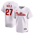 Philadelphia Phillies Nike Aaron Nola Home Limited Baseball Jersey - White