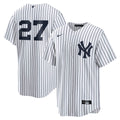 New York Yankees Nike Giancarlo Stanton Home Replica Baseball Jersey - White