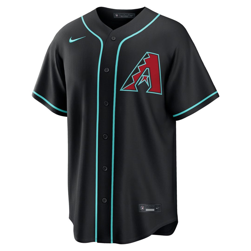 Arizona Diamondbacks Nike Corbin Carroll Alternate Replica Baseball Jersey - Black