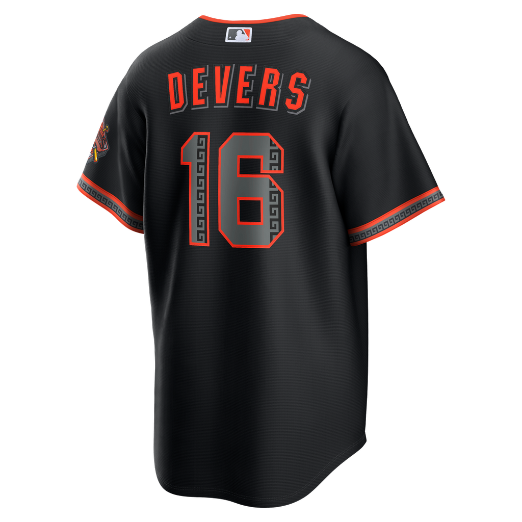 San Francisco Giants Nike Rafael Devers Alternate Stadium Baseball Jersey - Black