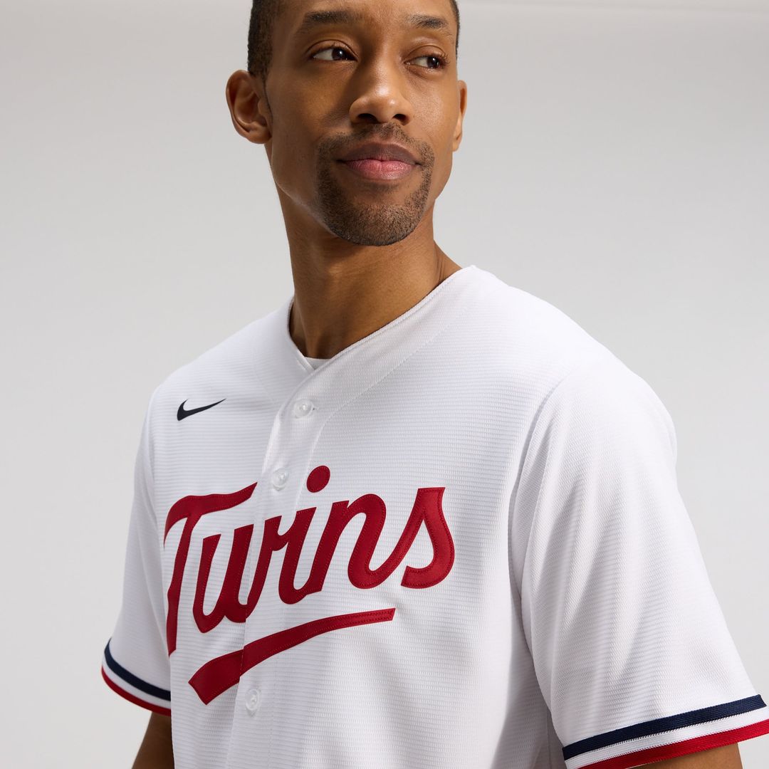 Minnesota Twins Nike Road Replica Team Baseball Jersey - Gray