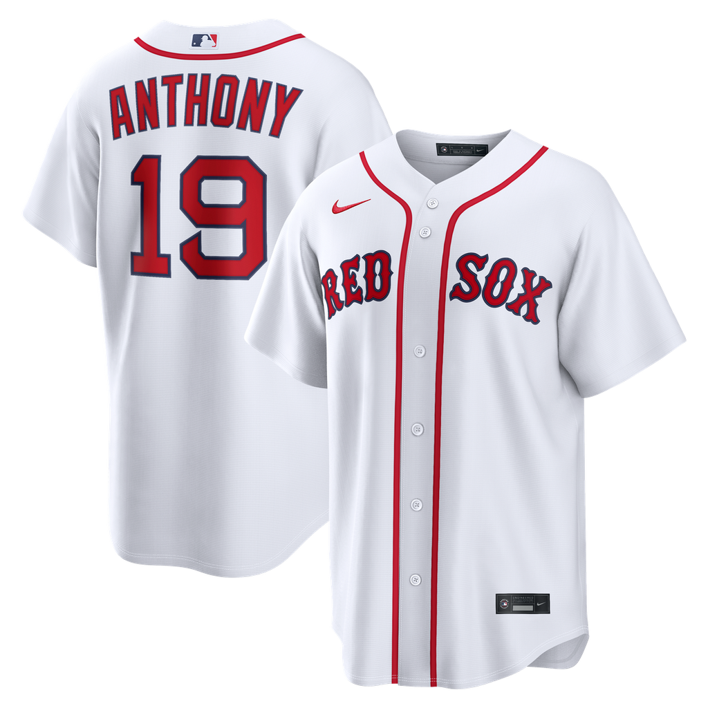 Boston Red Sox Nike Roman Anthony Home Replica Baseball Jersey - White