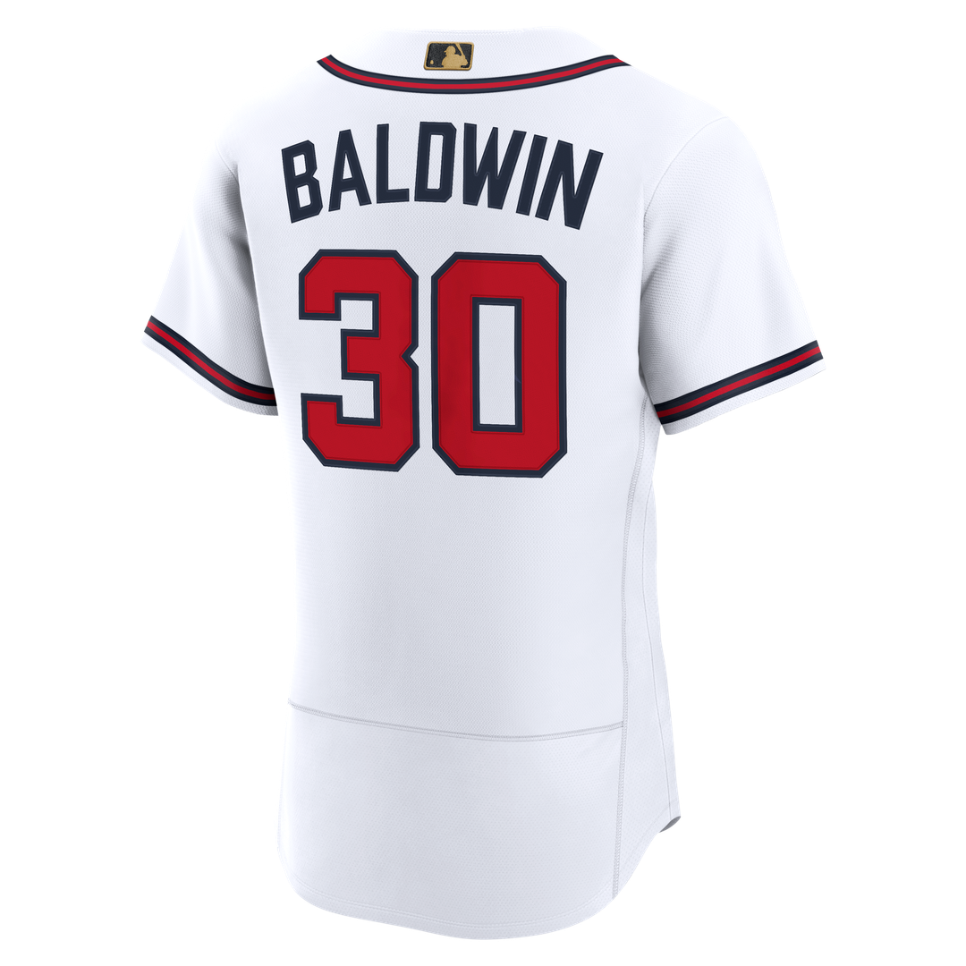 Atlanta Braves Nike Drake Baldwin Alternate MLB Awards Authentic Baseball Jersey - Navy