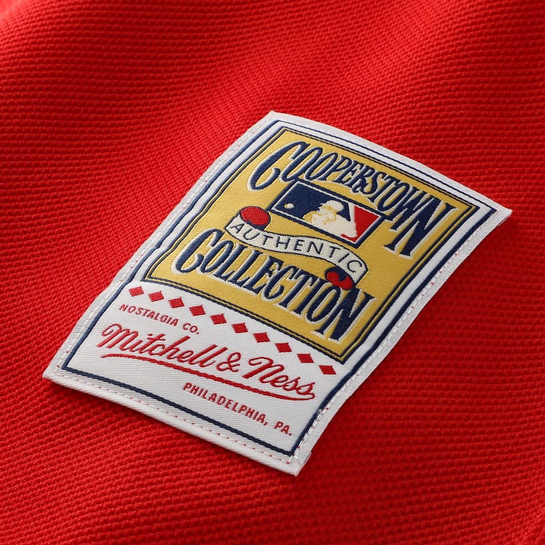 Philadelphia Phillies Mitchell & Ness Ryan Howard Cooperstown Collection Batting Practice Baseball Jersey - Red
