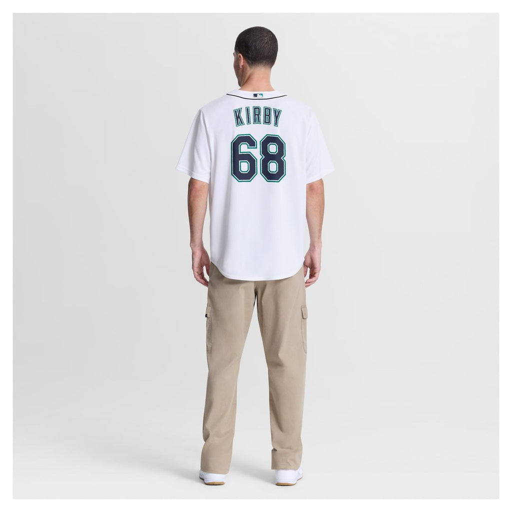 Seattle Mariners Nike George Kirby Home Replica Baseball Jersey - White