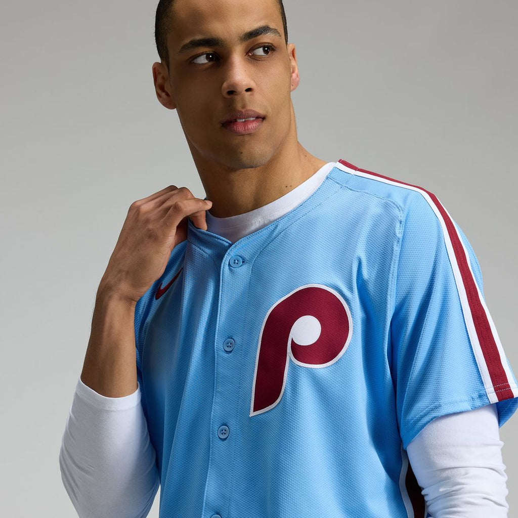 Philadelphia Phillies Nike Alternate 2 Elite Baseball Jersey - Cream