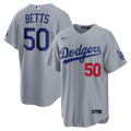 Los Angeles Dodgers Nike Mookie Betts Stadium Baseball Jersey - Gray