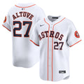 Houston Astros Nike Jose Altuve Home Limited Baseball Jersey - White