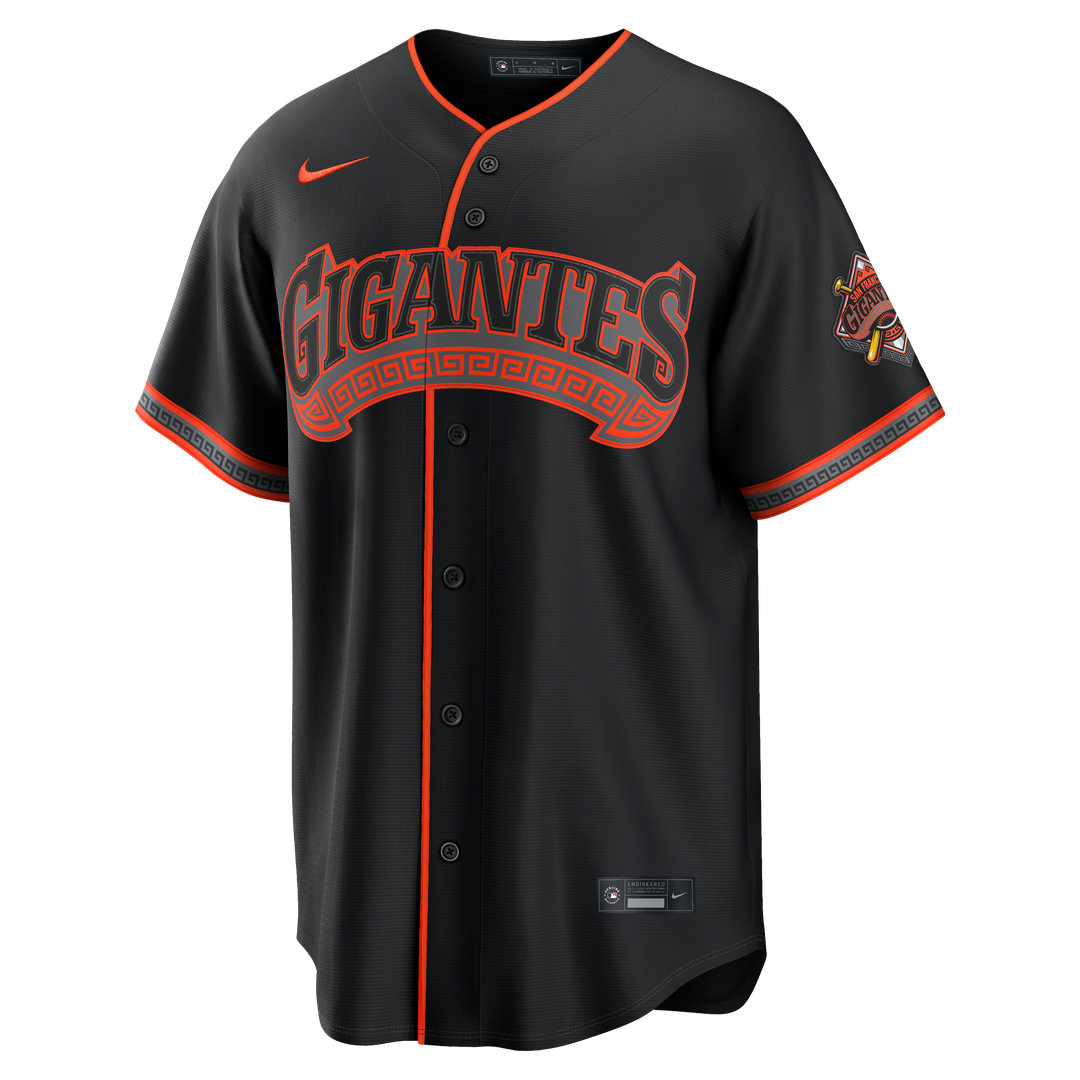 San Francisco Giants Nike Matt Chapman Alternate Stadium Baseball Jersey - Black