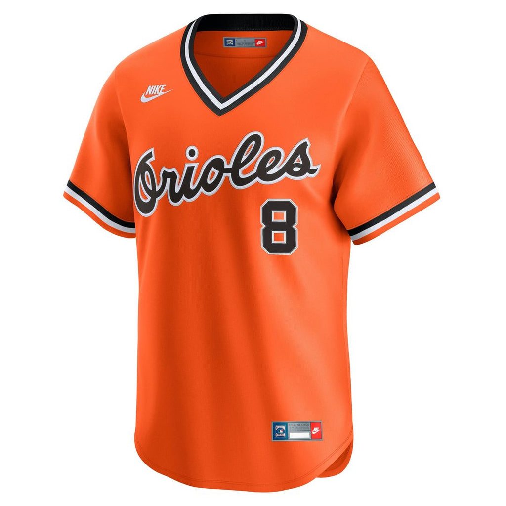 Baltimore Orioles Nike Cal Ripken Sr. Throwback Cooperstown Collection Limited Baseball Jersey - Orange