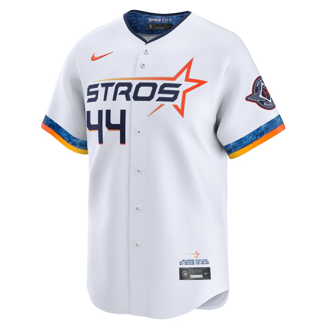 Houston Astros Nike Yordan Alvarez 2025 City Connect Limited Baseball Jersey - White