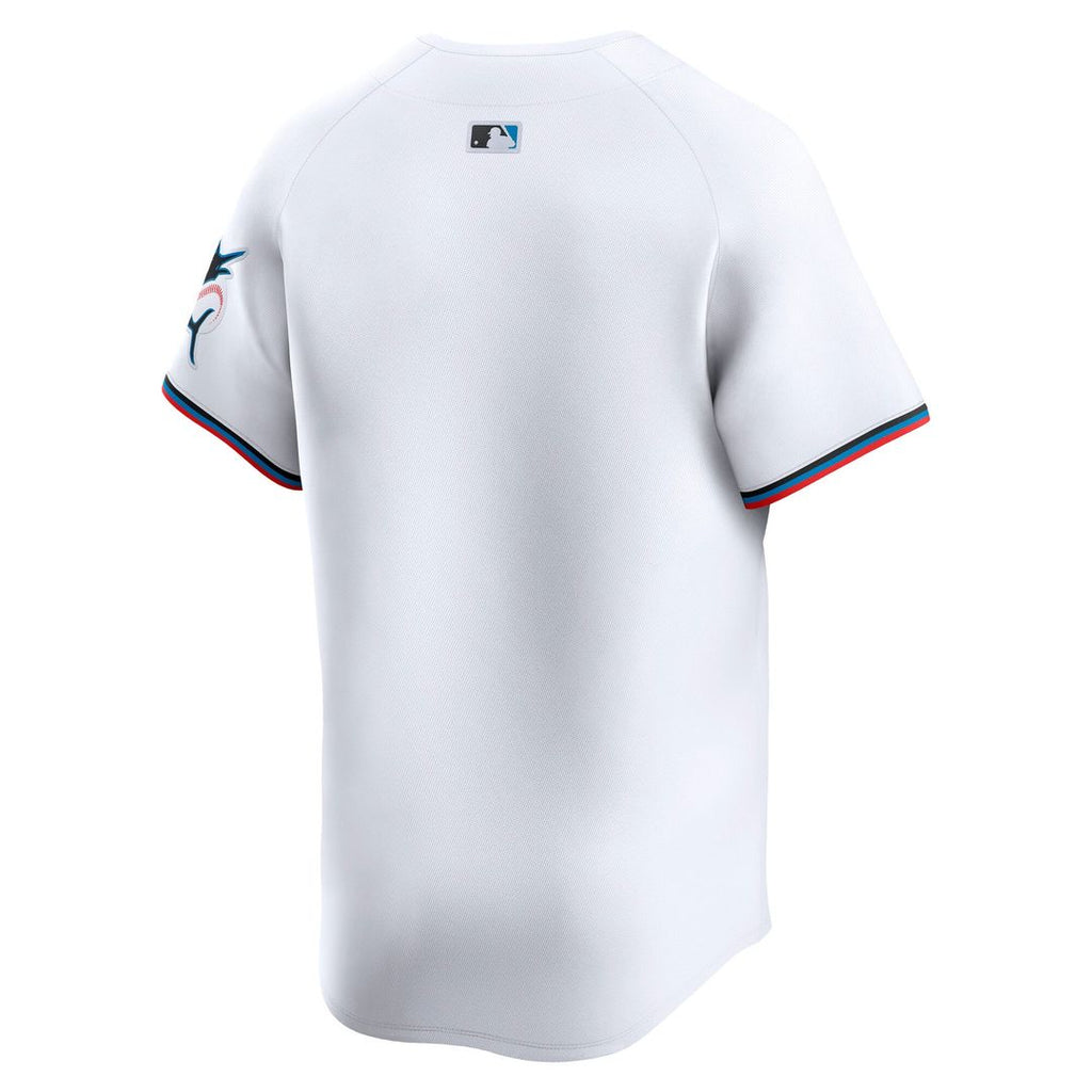 Miami Marlins Nike Home Replica Team Baseball Jersey - White