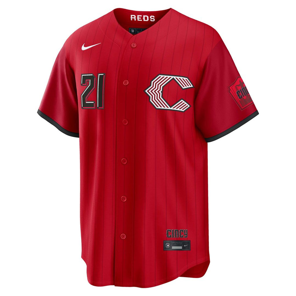 Cincinnati Reds Nike Hunter Greene 2026 City Connect Stadium Baseball Jersey - Red