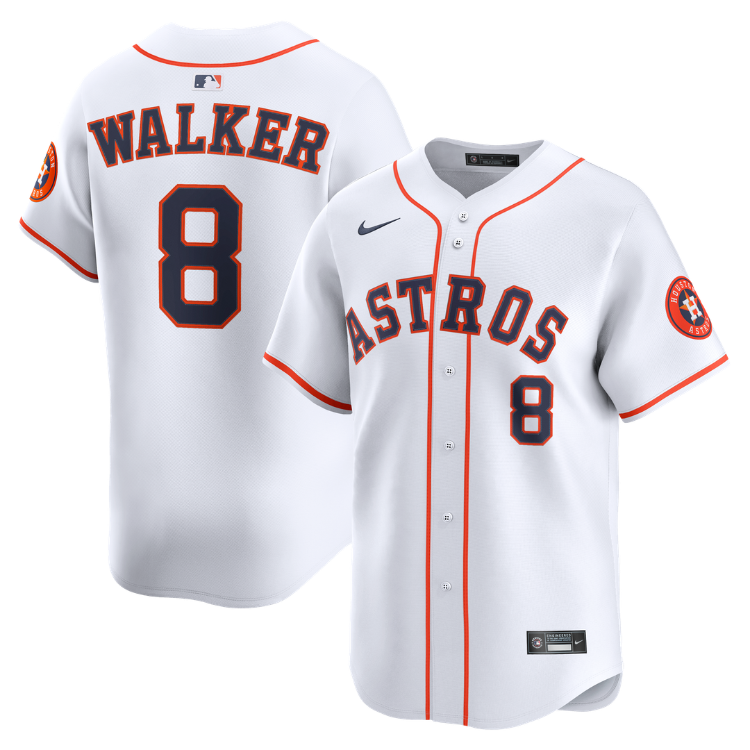 Houston Astros Nike Christian Walker Home Limited Baseball Jersey - White
