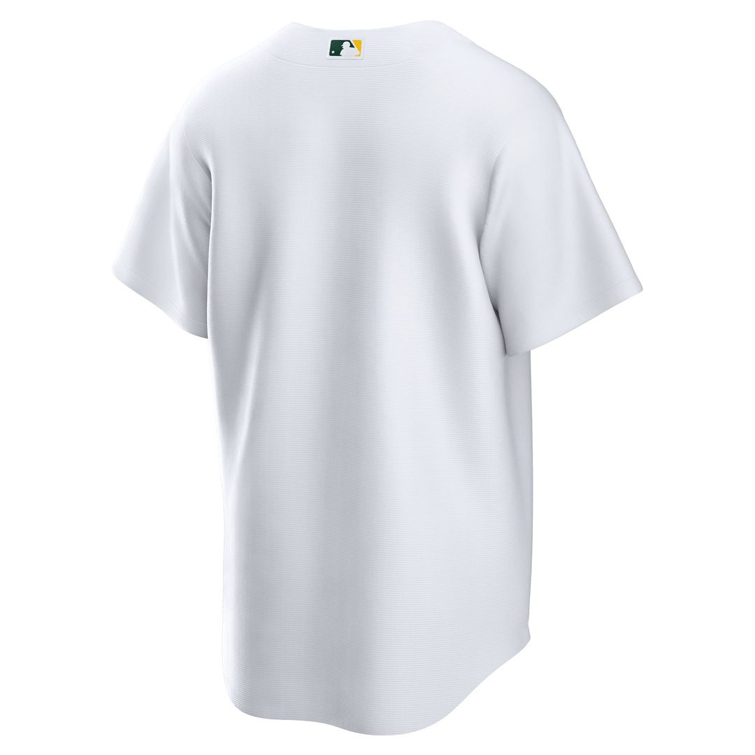 Athletics Nike Home Blank Replica Baseball Jersey - White