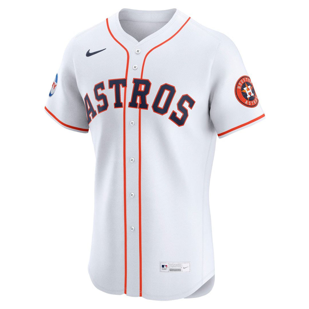 Houston Astros Nike Home Elite Baseball Jersey - White