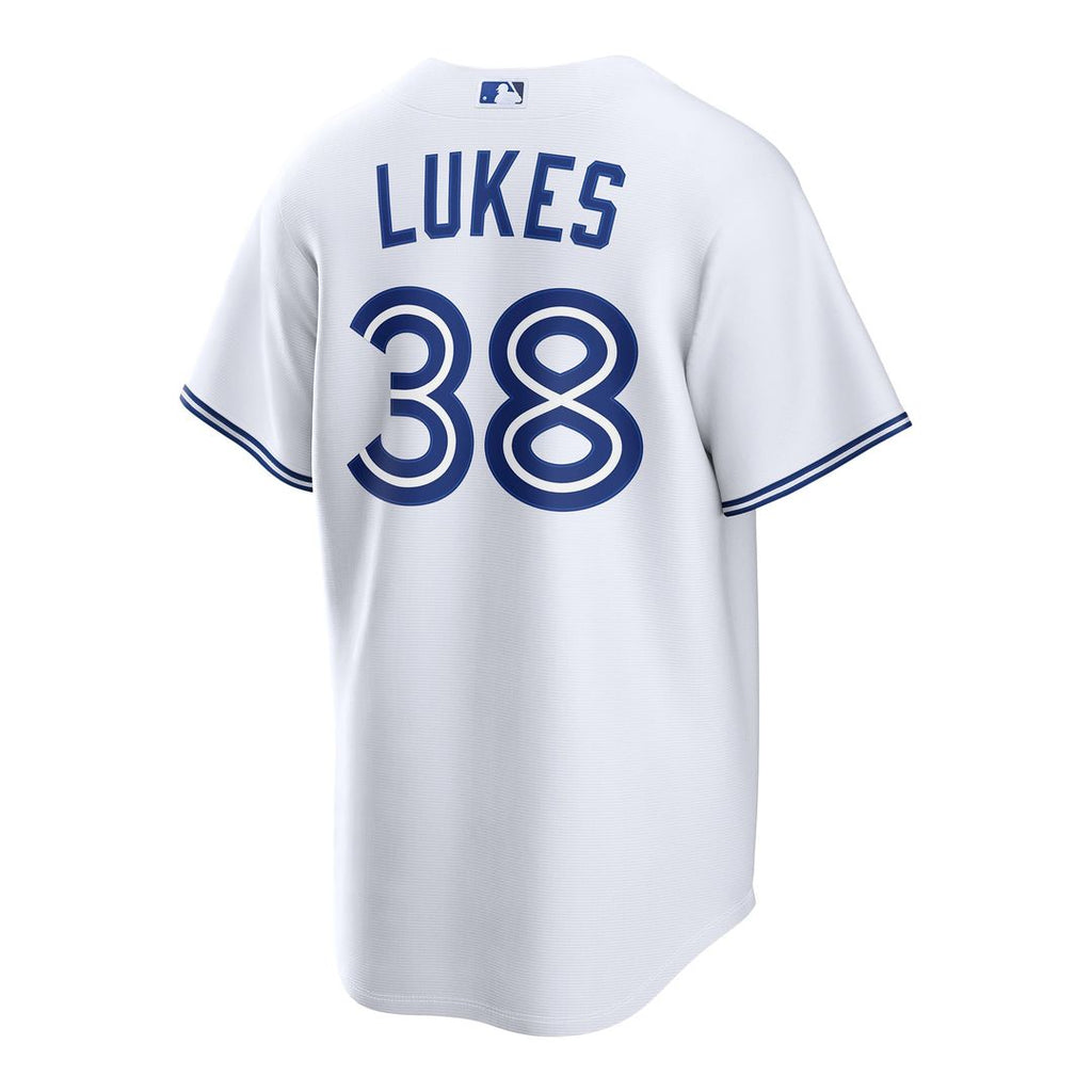 Toronto Blue Jays Nike Nathan Lukes Home Replica Baseball Jersey - White