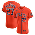 Houston Astros Nike Jose Altuve Alternate Elite Baseball Jersey - Orange