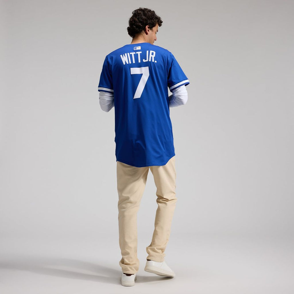 Kansas City Royals Nike Bobby Witt Jr. Alternate 2 Elite Baseball Jersey - Royal