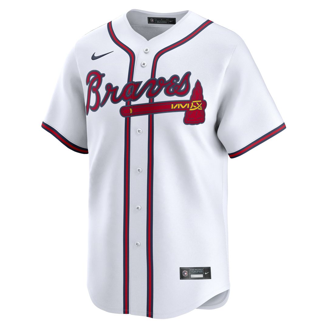 Atlanta Braves Nike Deion Sanders Limited Baseball Jersey - White