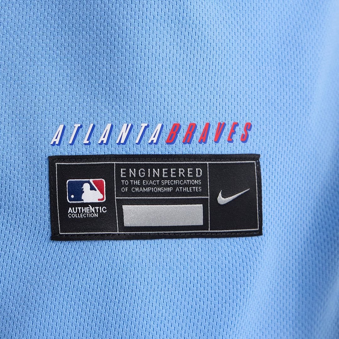 Atlanta Braves Nike 2026 City Connect Authentic Baseball Jersey - Powder Blue