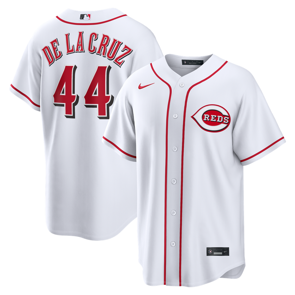 Cincinnati Reds Nike Elly De La Cruz Home Replica Baseball Jersey - White