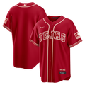 Texas Rangers Nike 2026 City Connect Stadium Baseball Jersey - Red