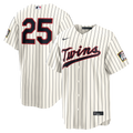 Minnesota Twins Nike Byron Buxton 2026 Field of Dreams Stadium Baseball Jersey - Cream
