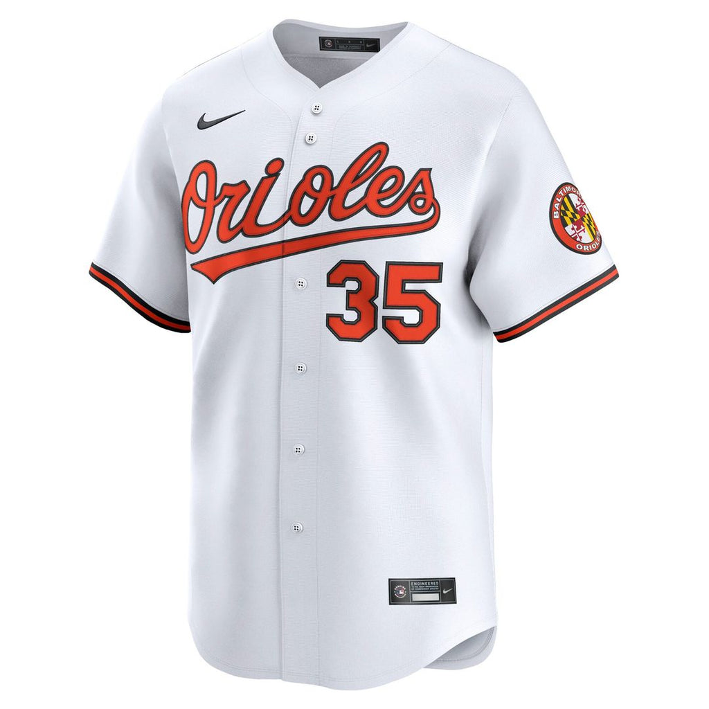 Baltimore Orioles Nike Adley Rutschman Home Limited Baseball Jersey - White