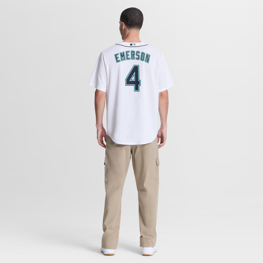 Seattle Mariners Nike Colt Emerson Home Replica Baseball Jersey - White