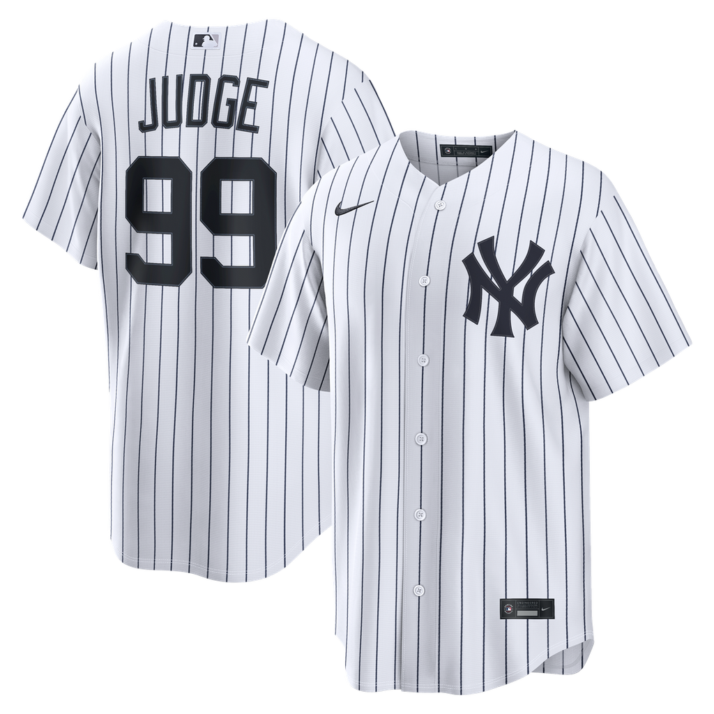 New York Yankees Nike Aaron Judge Home Replica Baseball Jersey - White