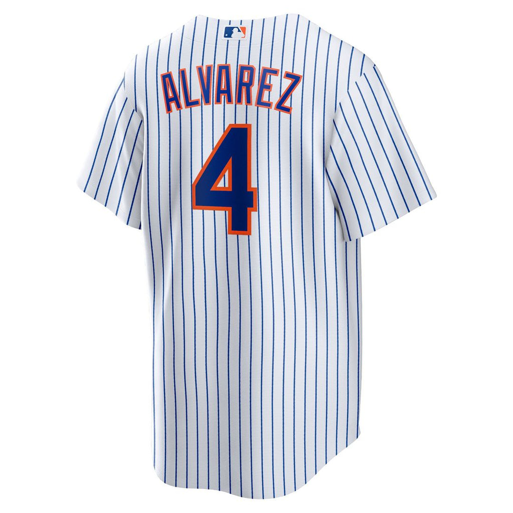 New York Mets Nike Francisco Alvarez Replica Baseball Jersey - White