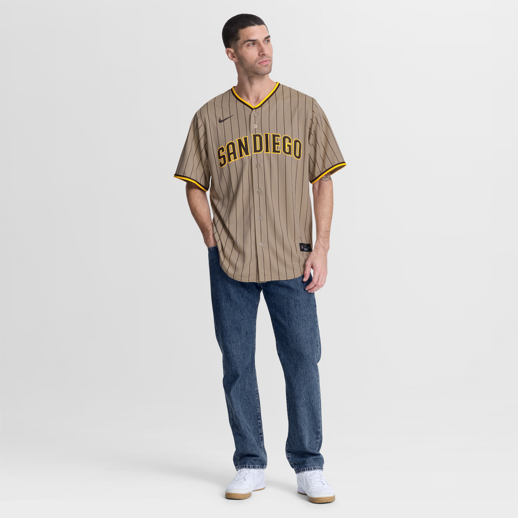 San Diego Padres Nike Home Replica Baseball Jersey - White