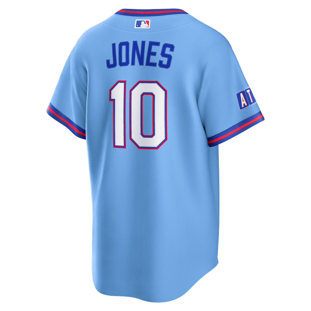 Atlanta Braves Nike Chipper Jones 2026 City Connect Stadium Baseball Jersey - Powder Blue