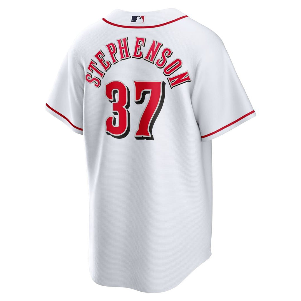 Cincinnati Reds Nike Tyler Stephenson Home Replica Baseball Jersey - White