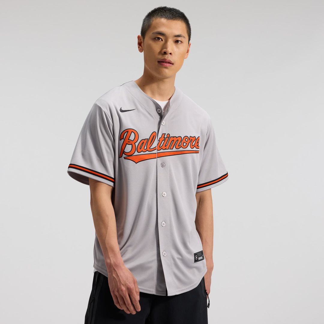 Baltimore Orioles Nike Road Replica Team Baseball Jersey - Gray