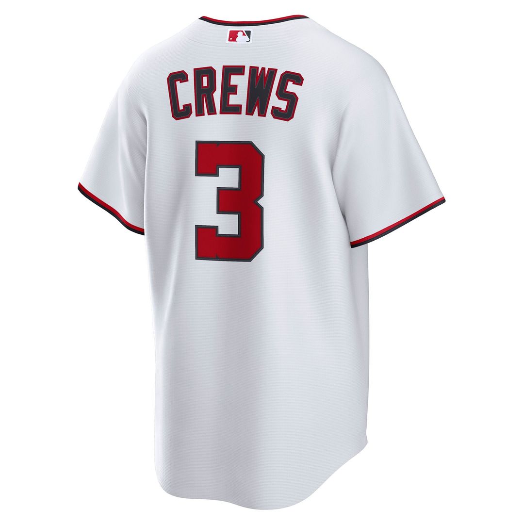 Washington Nationals Nike Dylan Crews Home Replica Baseball Jersey - White