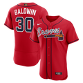 Atlanta Braves Nike Drake Baldwin MLB Awards Authentic Baseball Jersey - Red