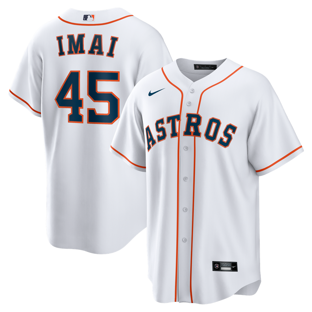 Houston Astros Nike Tatsuya Imai Home Replica Baseball Jersey - White