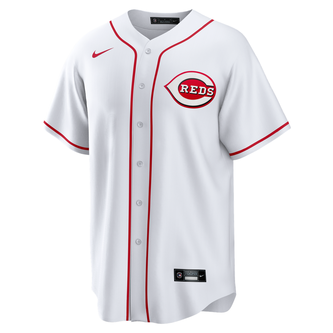 Cincinnati Reds Nike Eugenio Suárez Home Replica Baseball Jersey - White