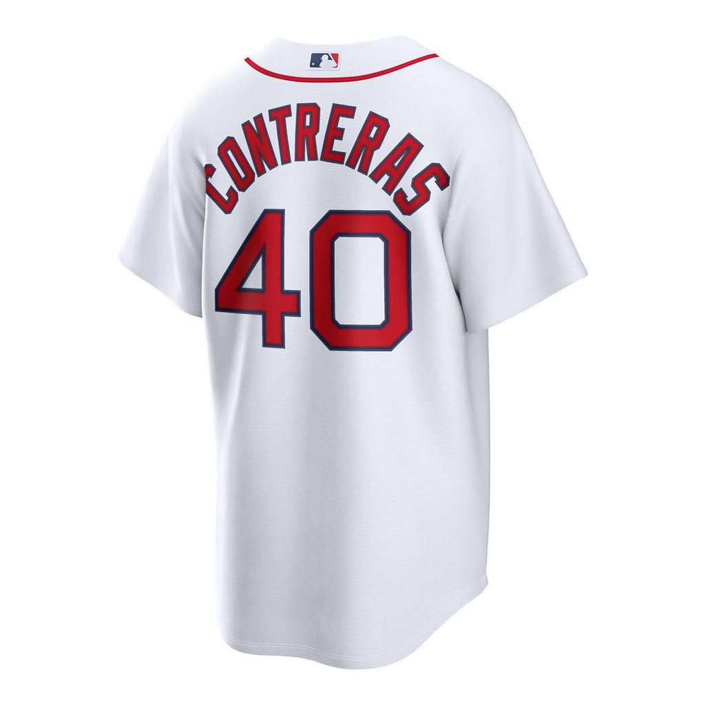 Boston Red Sox Nike Willson Contreras Home Replica Baseball Jersey - White
