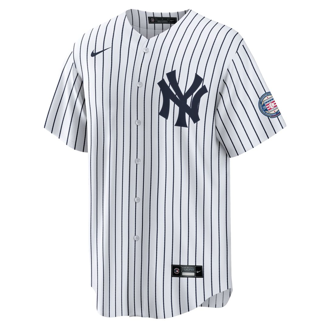 New York Yankees Nike CC Sabathia 2025 Baseball Hall of Fame Name & Number Retired Replica Baseball Jersey - White