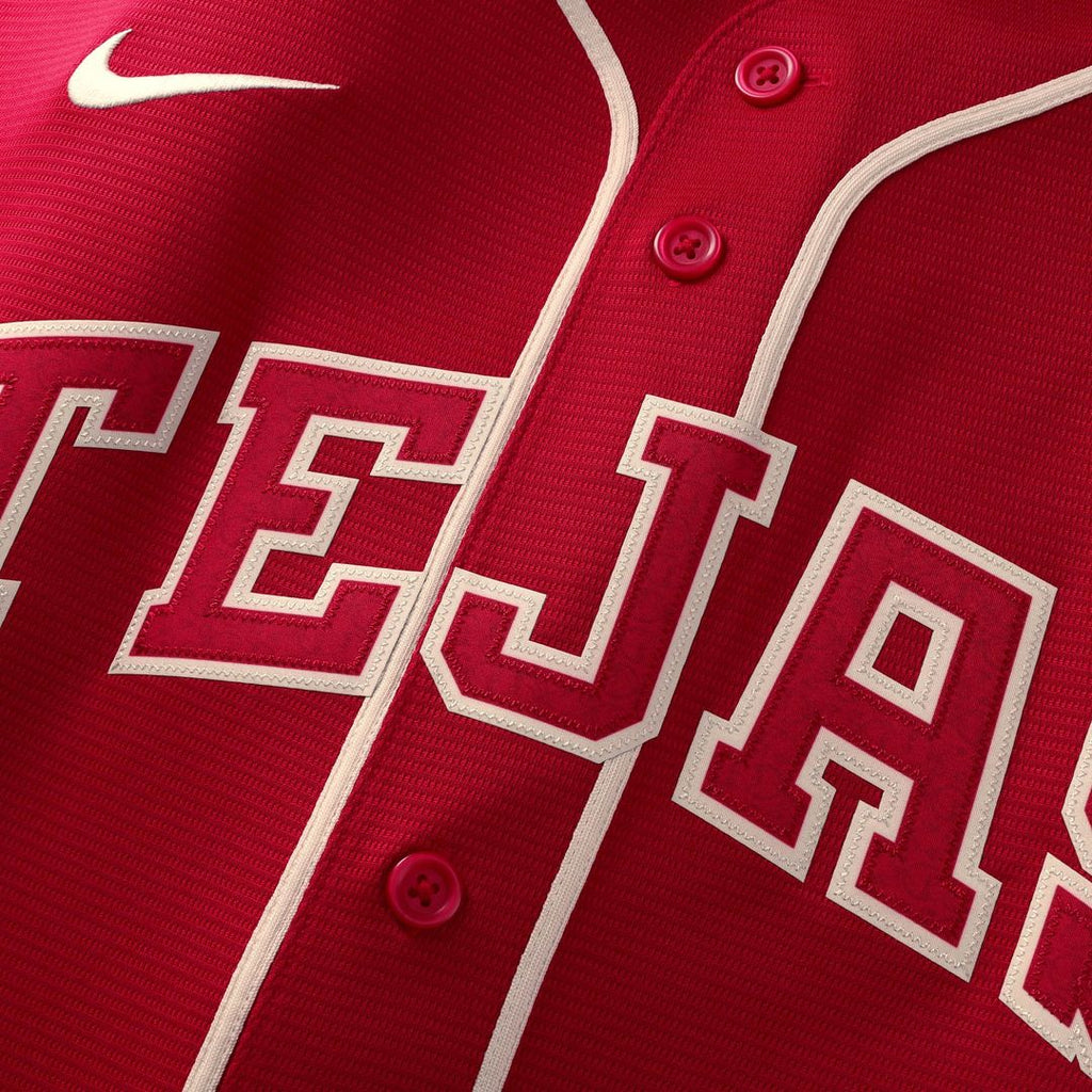 Texas Rangers Nike Nathan Eovaldi 2026 City Connect Stadium Baseball Jersey - Red