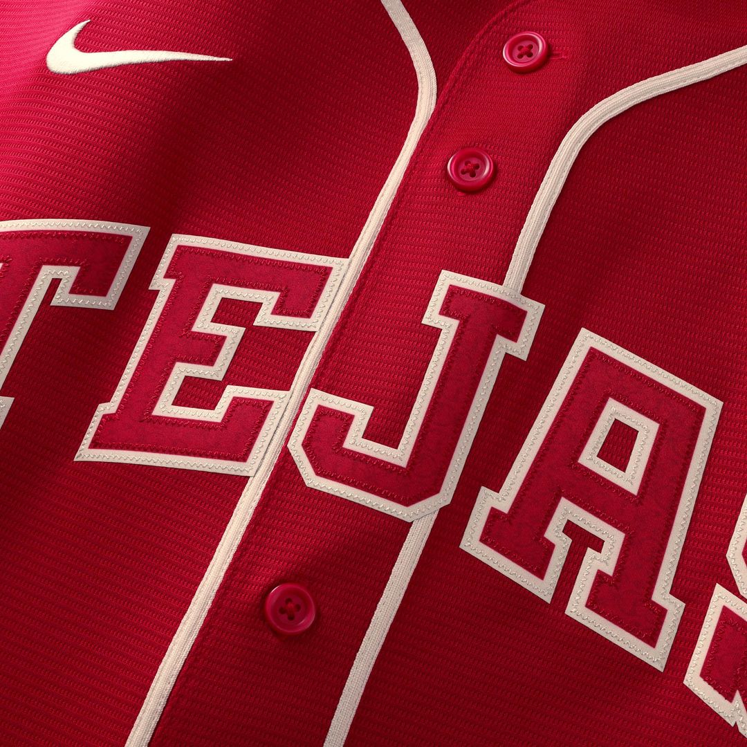 Texas Rangers Nike Nathan Eovaldi 2026 City Connect Stadium Baseball Jersey - Red