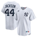 New York Yankees Nike Reggie Jackson Throwback Cooperstown Collection Limited Baseball Jersey - White