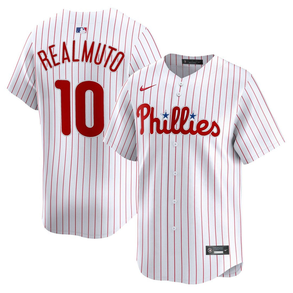 Philadelphia Phillies Nike J.T. Realmuto Home Limited Baseball Jersey - White