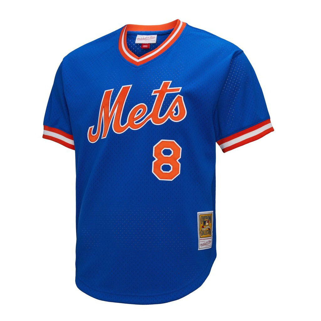 New York Mets Mitchell & Ness Gary Carter Big & Tall Cooperstown Collection Mesh Batting Practice Baseball Jersey - Royal